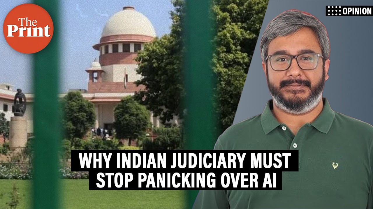 'Indian judiciary must stop panicking over AI'