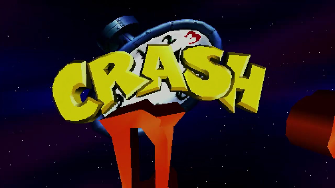 [PS1 4K] Crash Bandicoot: Warped Title Card