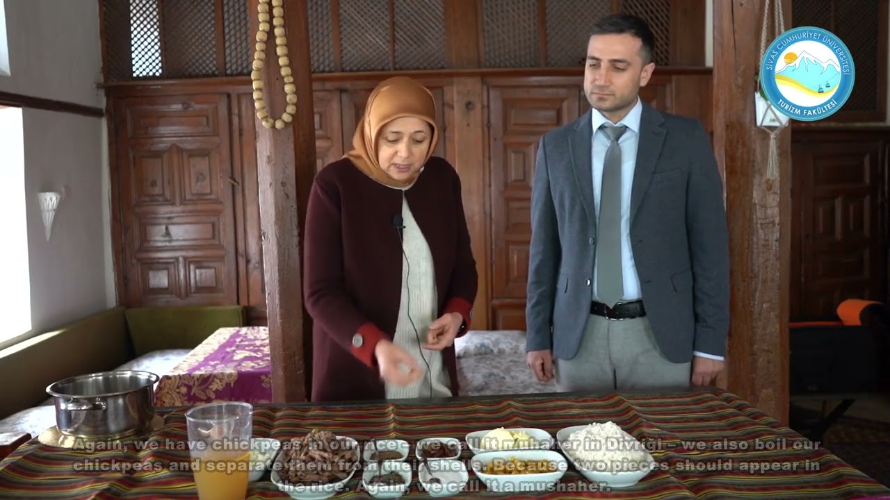 Sivas İli Divriği İlçesi Yöresel Lezzeti ''DİVRİĞİ PİLAVI''