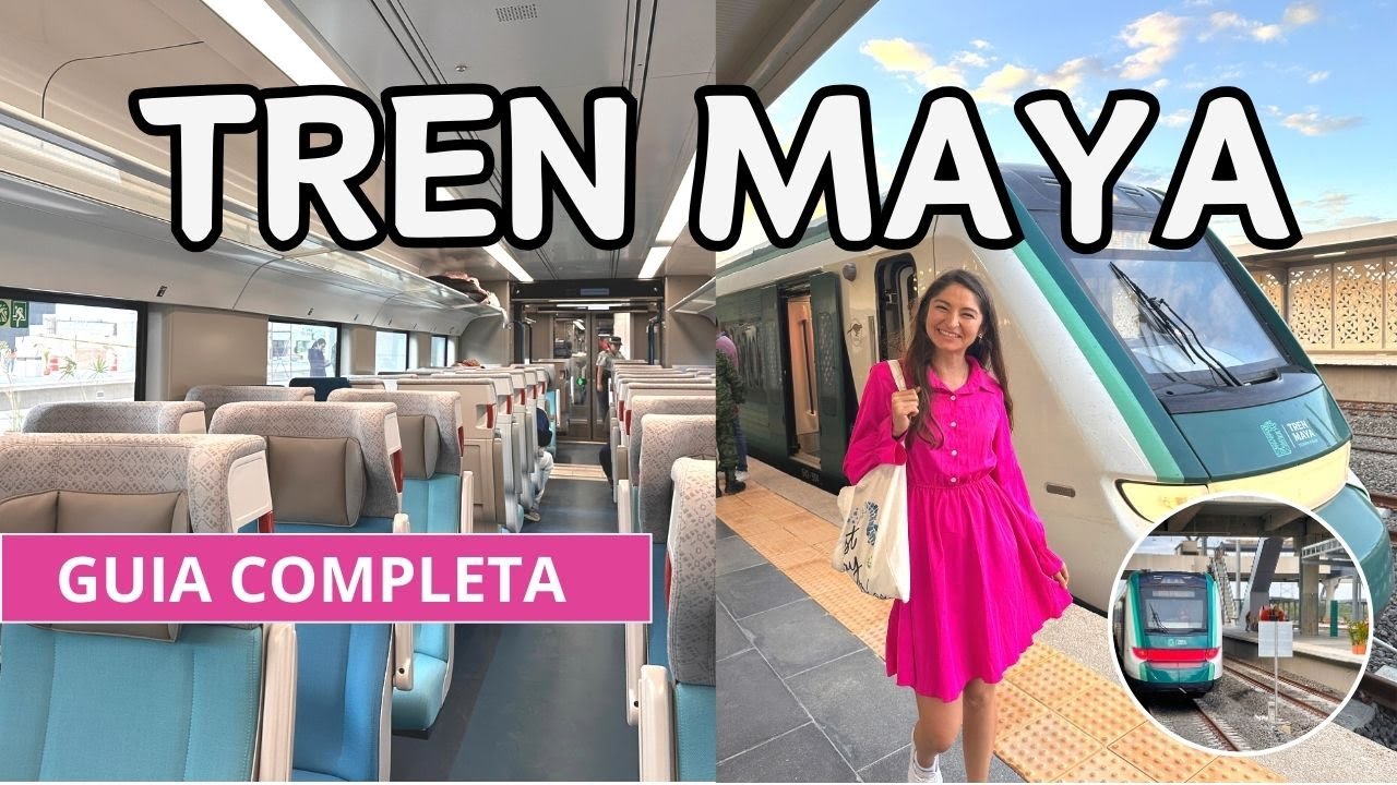 Así es el TREN MAYA 🚂 Precios, Horarios, Rutas, Vagones, Transporte a la estación ✅Cancún-Valladolid