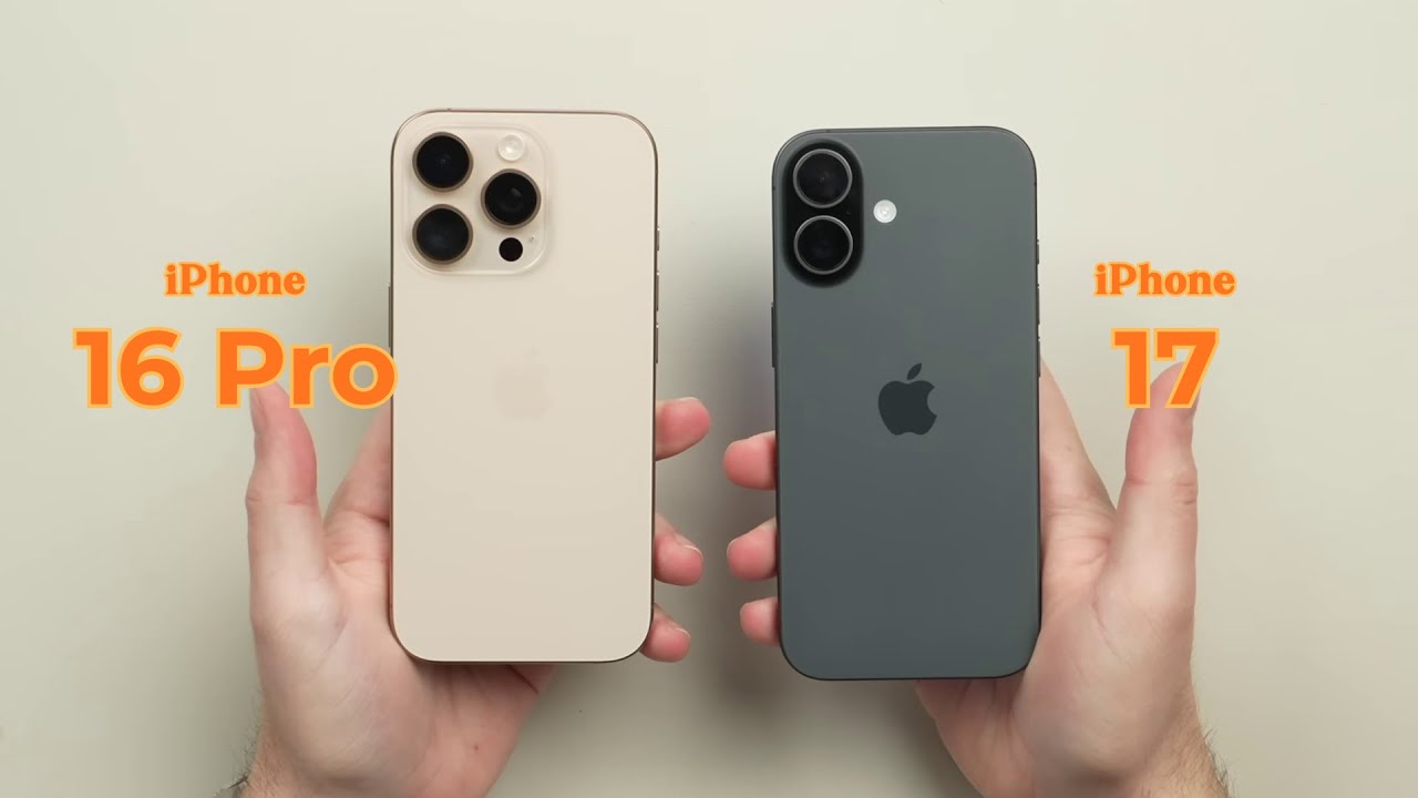 iPhone 17 vs iPhone 16 Pro — Camera, Battery, Performance… BIG Surprises!