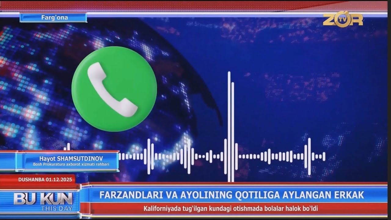 Farzandlari va ayolining qotiliga aylangan erkak (Fargʻona)