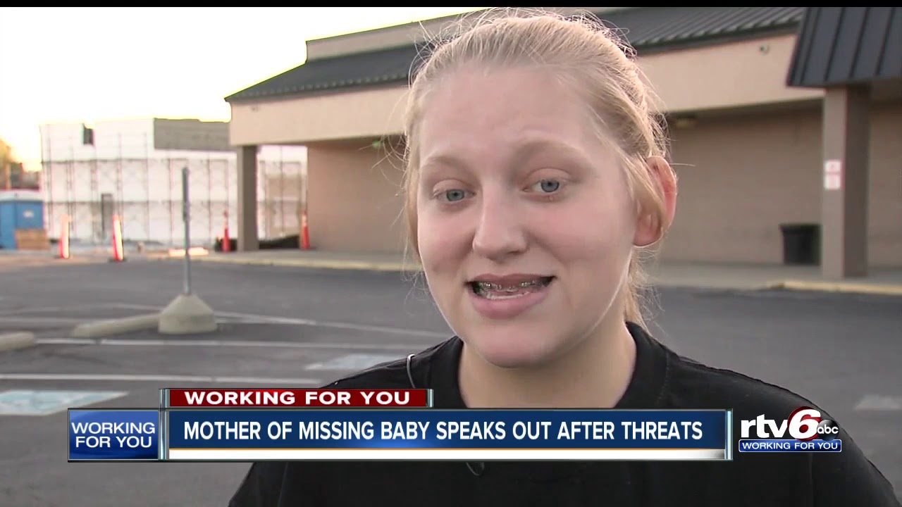 Baby Amiah's mother says despite threats she'll continue the search for her daughter