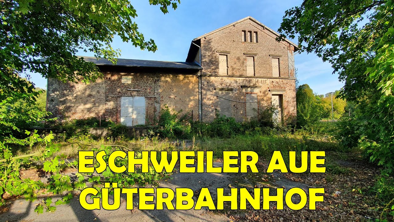 Leer stehender Güterbahnhof in Eschweiler Aue bei Aachen | Lost places
