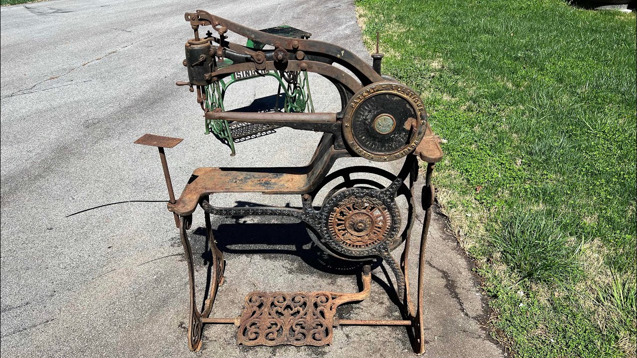 Patent Elastic Cobbler Sewing Machine Part 1