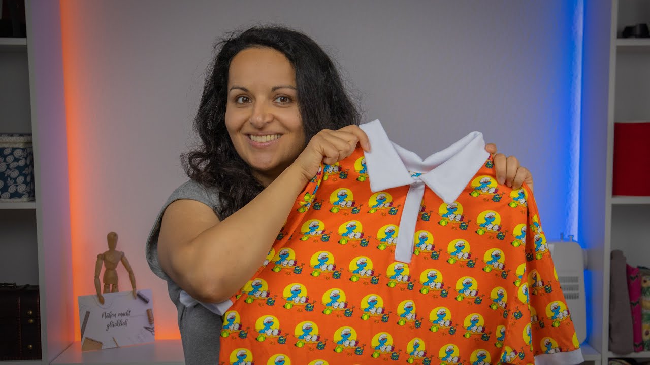Poloshirt selber nähen für Damen und Herren