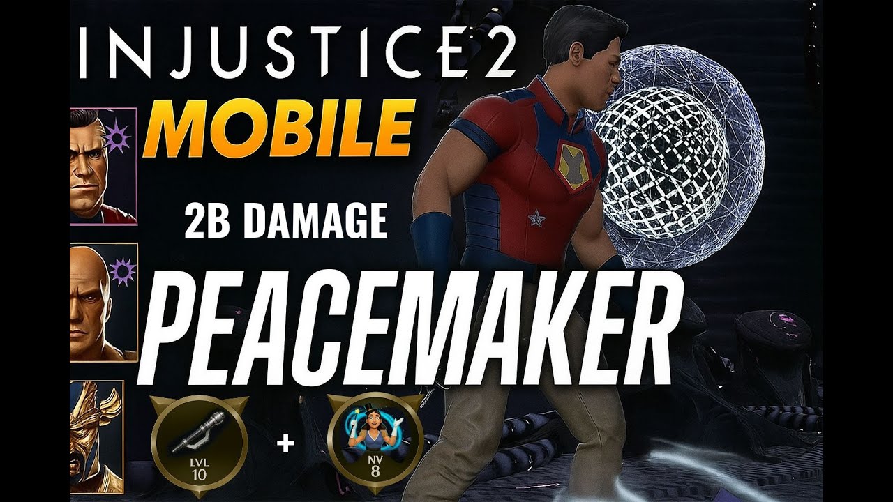 Peacemaker+ Hackman Beta club- Raid individual Injustice 2 mobile