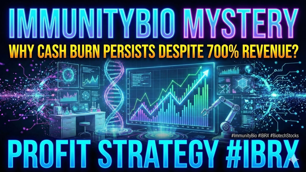 [Fullver] ImmunityBio Mystery: Why cash burn persists despite 700% revenue? Profit Strategy #IBRX