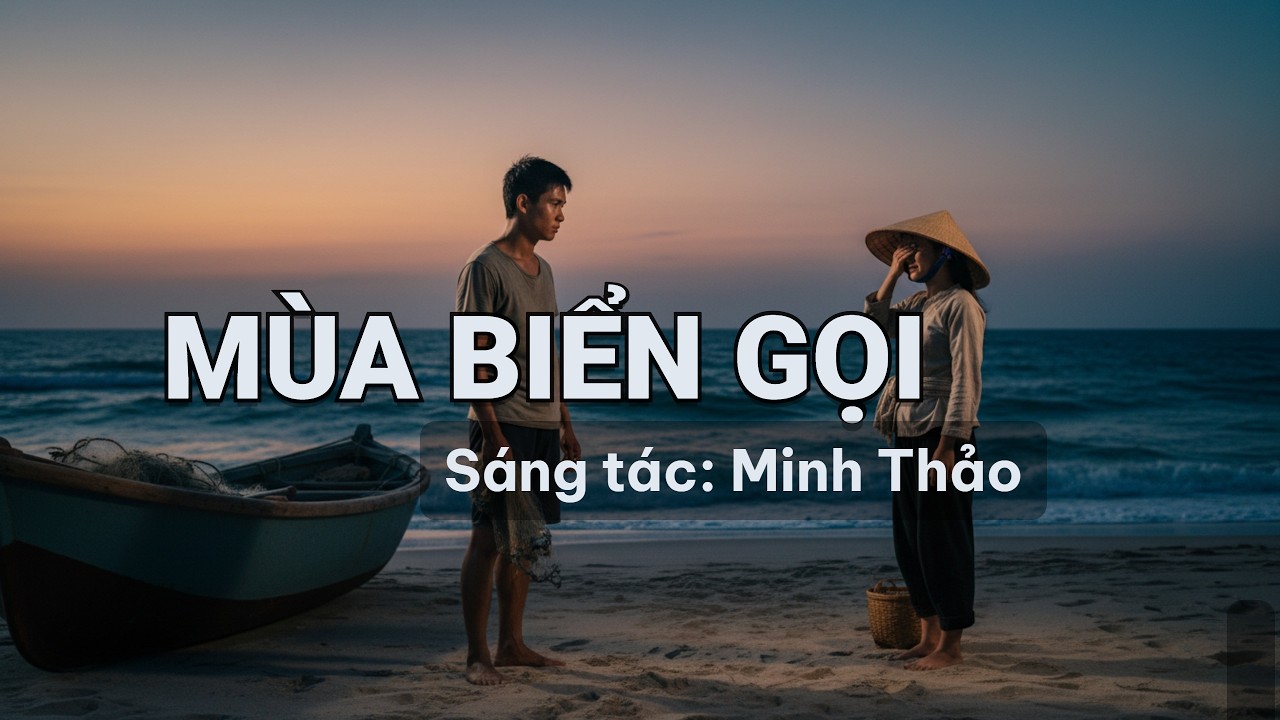 Mùa Biển Gọi, Beat, Sáng tác Minh Thảo | Nhạc có lời | Bài Hát Ở Lại