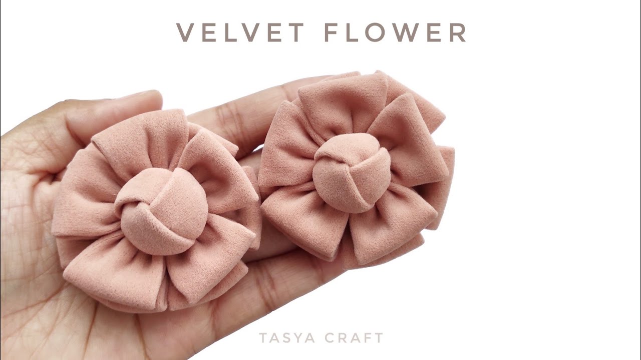 Velvet Flower Tutorial