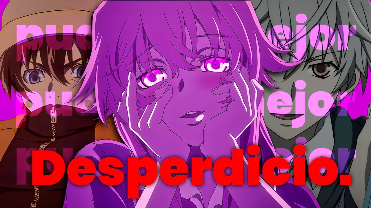 MIRAI NIKKI Y EL GRAN PROBLEMA QUE LO VOLVIO UN ANIME HORRIBLE