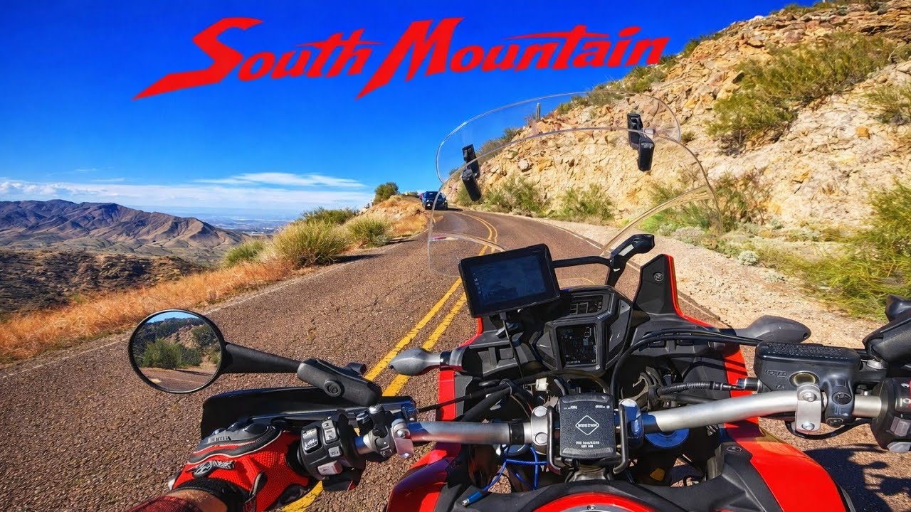 Africa Twin - South Mountain Ride