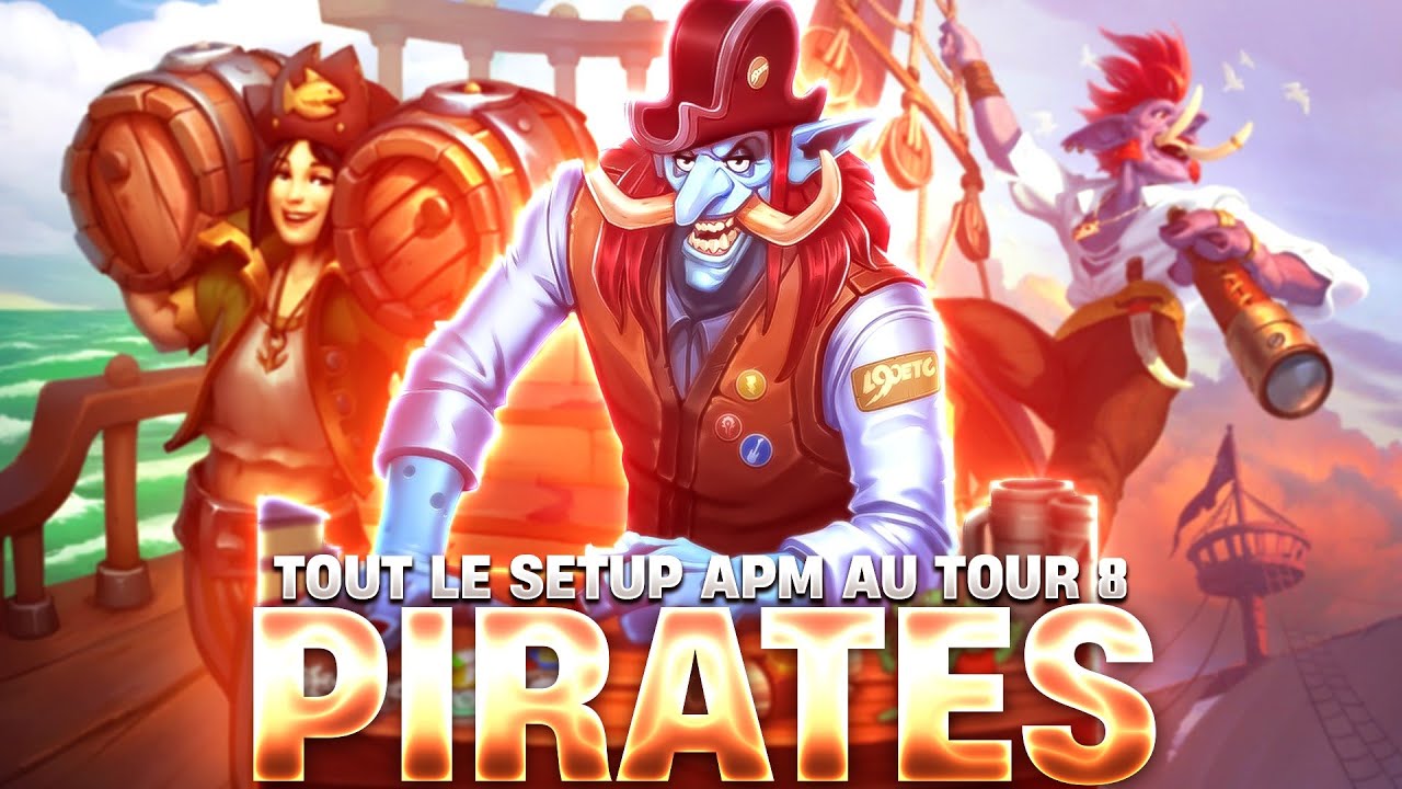 TOUT LE SETUP PIRATE APM AU TOUR 8 | Maverick Hearthstone Battlegrounds