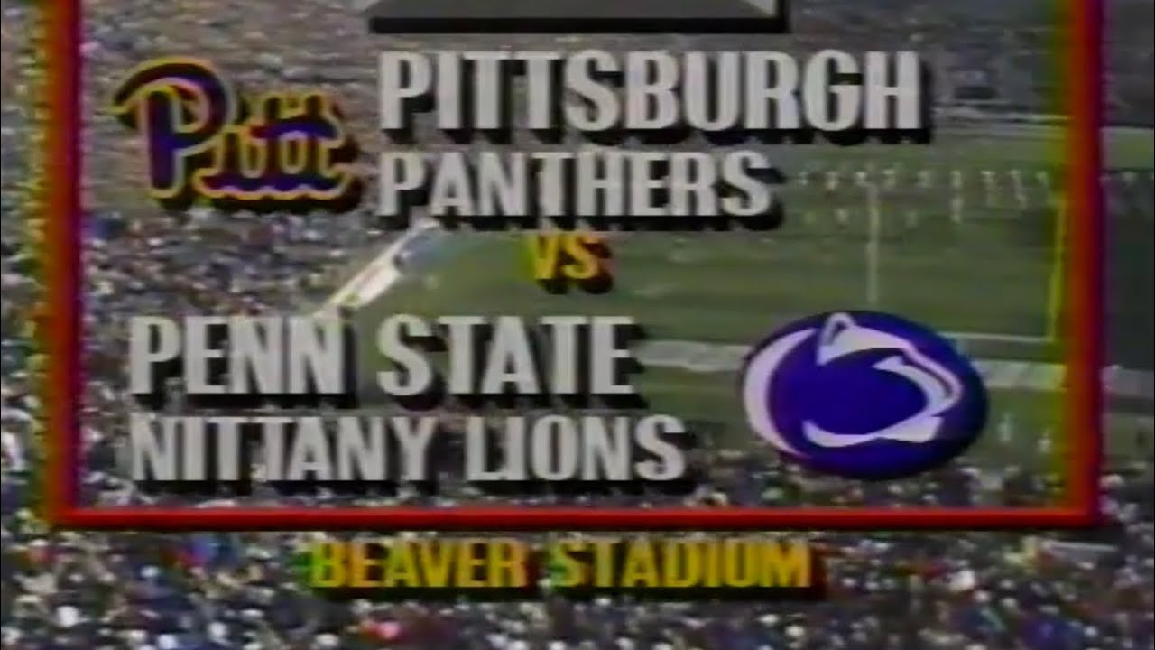 1990 Pitt Panthers at Penn State Football
