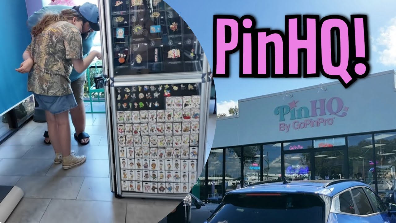 В PinHQ так много значков с диснеевскими персонажами!