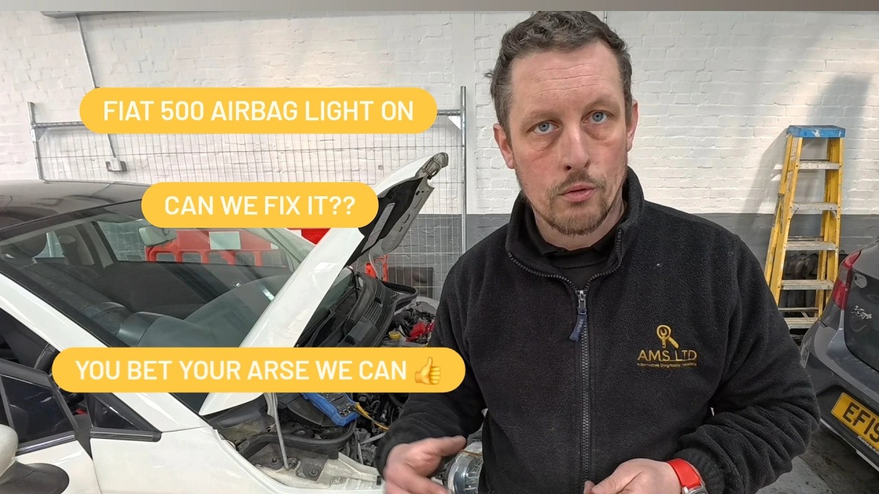 Master Tech Vs Fiat 500 Airbag Fault | Full Diagnosis!