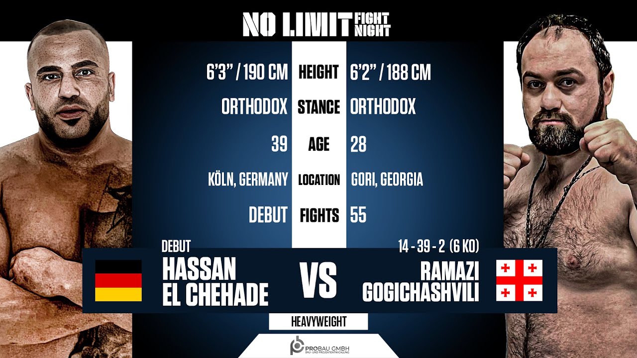 NO LIMIT FIGHT NIGHT 2023: Hassan El Chehade vs Levan Gogichashvili | FULL FIGHT