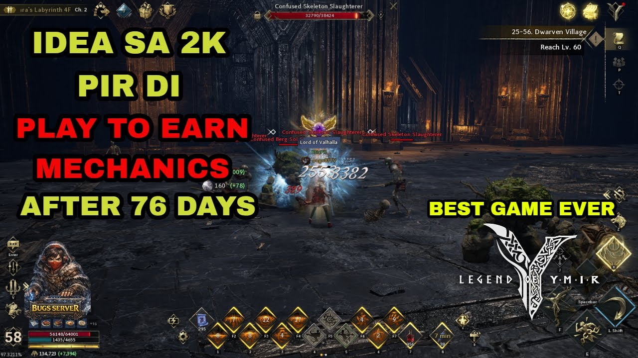 LEGEND OF YMIR - Play To Earn Mechanics Idea After 76 Days nakarami na ba?