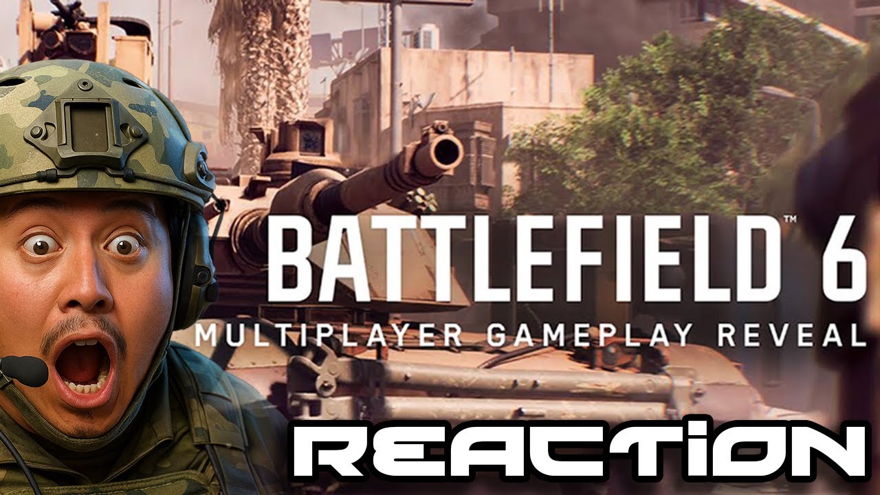 JUST WOW… Battlefield 6 Multiplayer Trailer Reaction! 🔥🎮