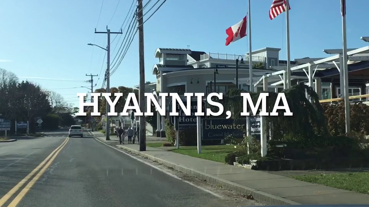 Beautiful Drive Thru Hyannis, MA, Cape Cod @TravelBetsVideos