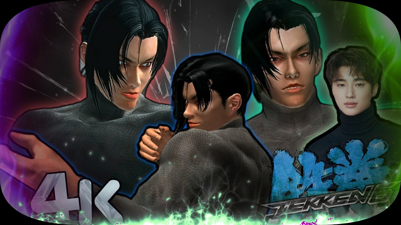 Lee ( Byeon Woo Seok Look ) Ultra Hard Tekken 6 UHD 4K 60 FPS