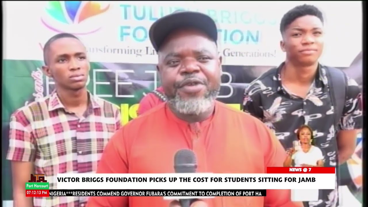 BUSINESS MAN AND PHILANTROPIST VICTOR LULU BRIGGS PAYS JAMB FEES FOR 2500 STUDENTS: TAKE A LISTEN