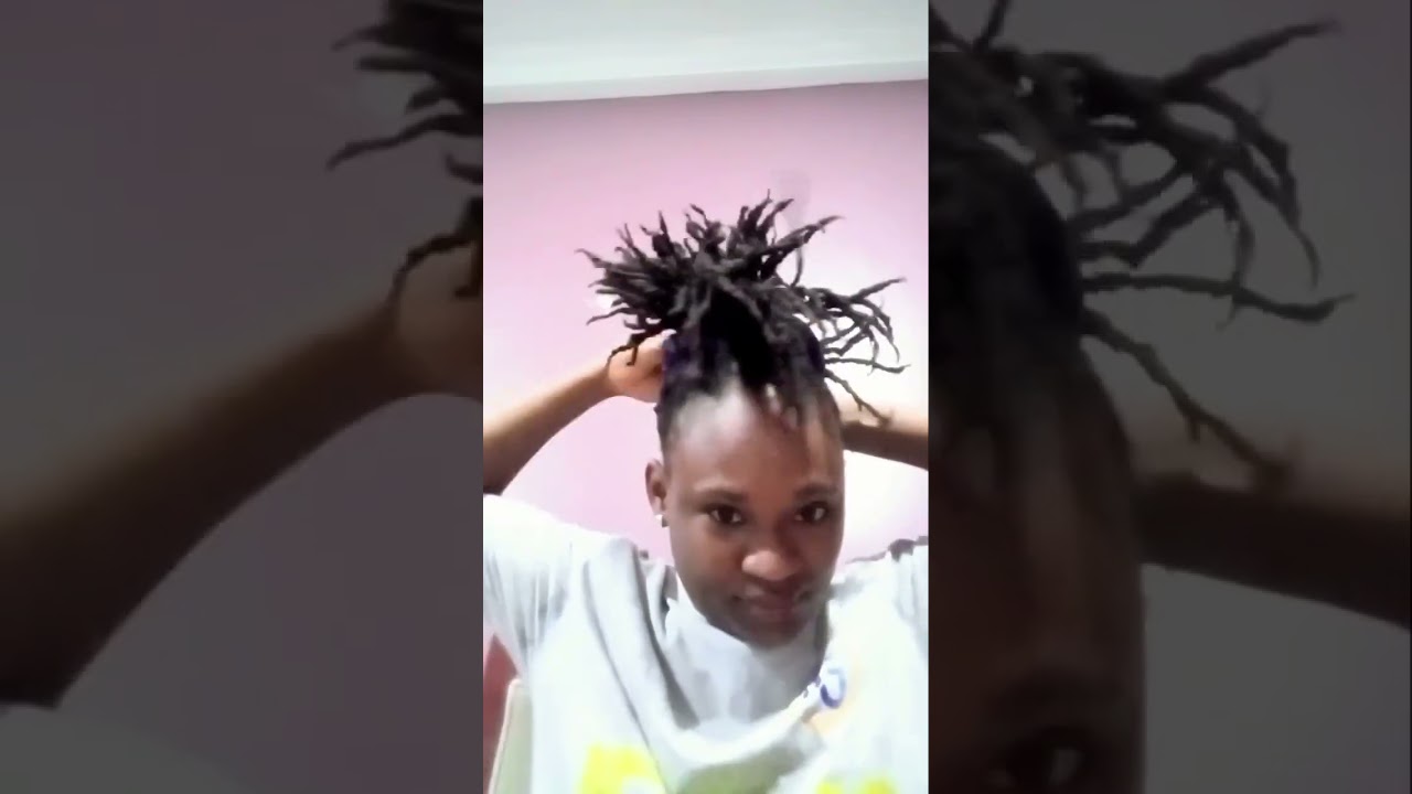 how I use my leggings to style my hair 😁😁