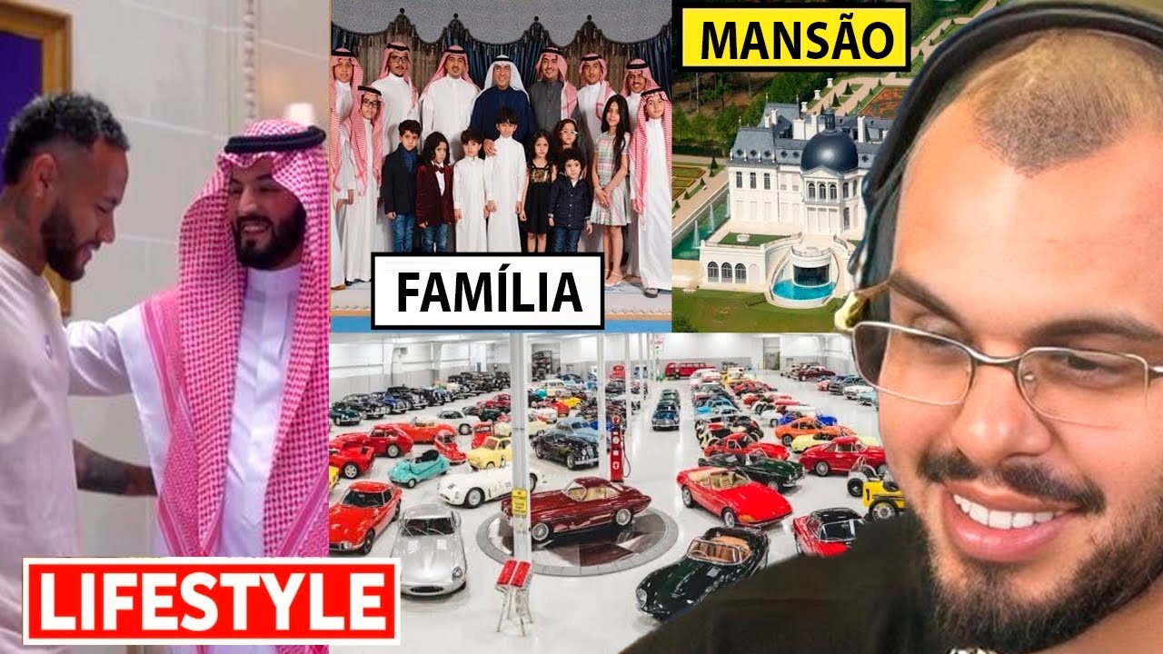 A VIDA DO PRÍNCIPE SAUDITA TRILIONÁRIO DONO DO NEYMAR - Maicon react