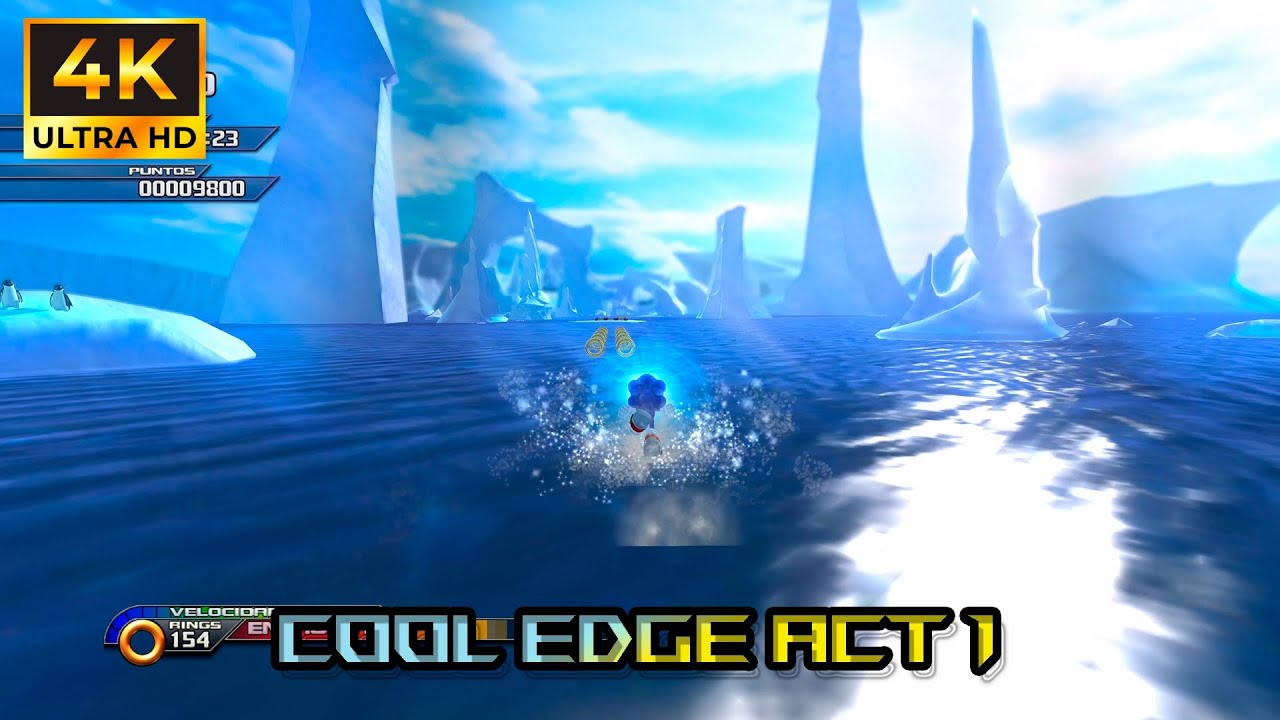 Sonic Unleashed 4k - Cool Edge Act 1 day