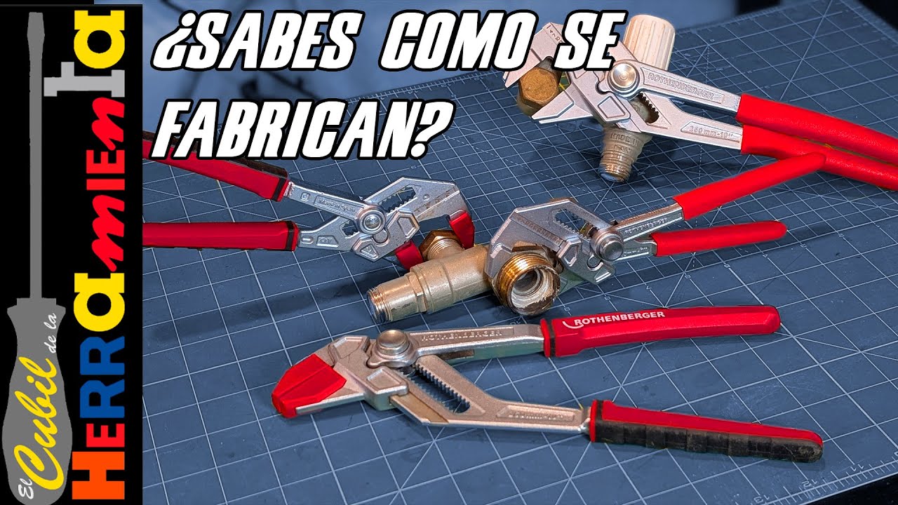 ROFAST: ¿LA MEJOR TENAZA AJUSTABLE PARA FONTANEROS? | Review ROTHENBERGER