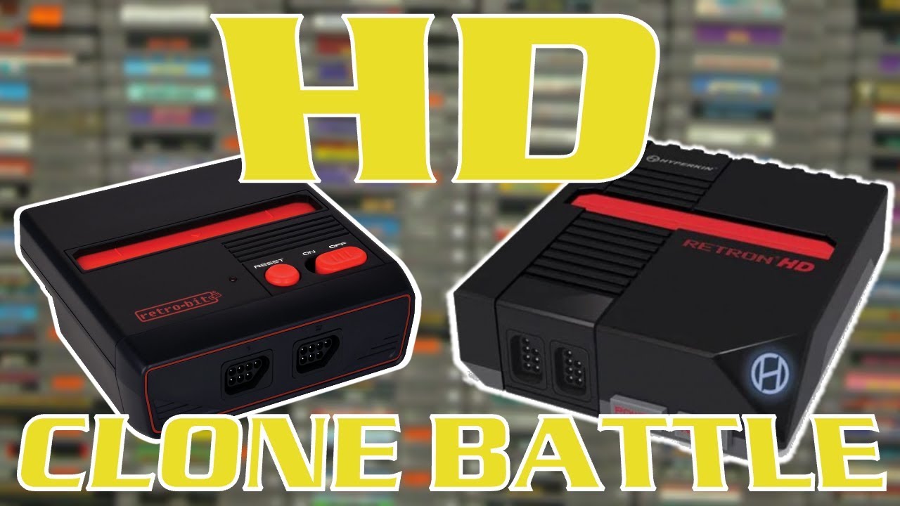 Retro-Bit RES Plus HD vs Hyperkin Retron HD Review | NES Clone Consoles | Rewind Mike