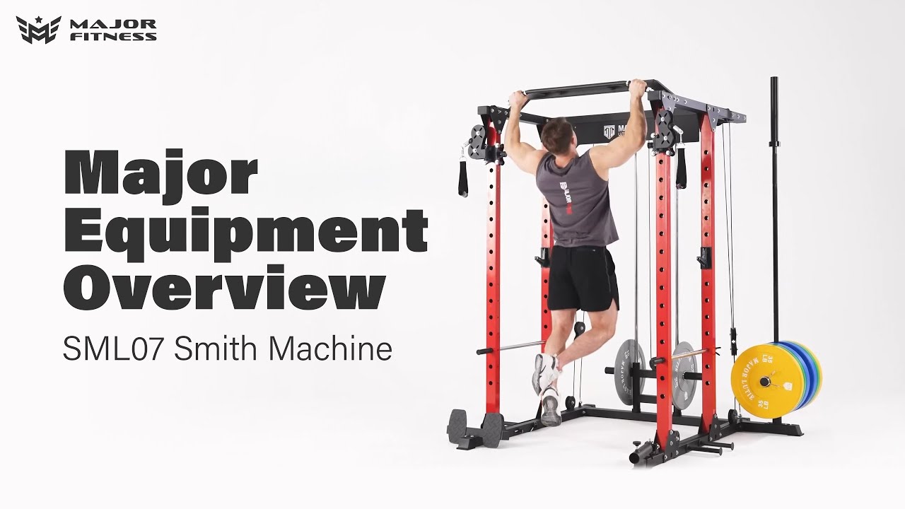Smith Machine | Smith Cage For Home Gym | Major Fitness - SML07