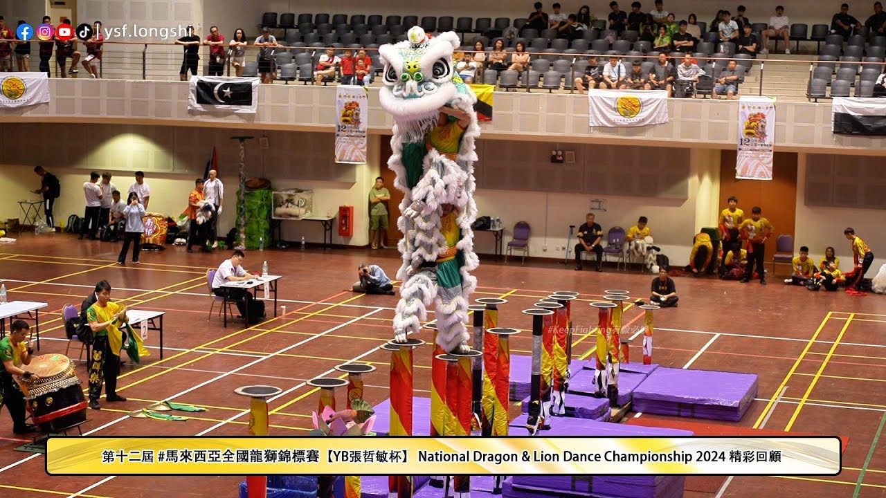 【高桩南狮】Khuan Loke Lion Dance 雪蘭莪雙溪威群樂體育會 - 第十二屆 #馬來西亞全國龍獅錦標賽 @UTAR Kampar