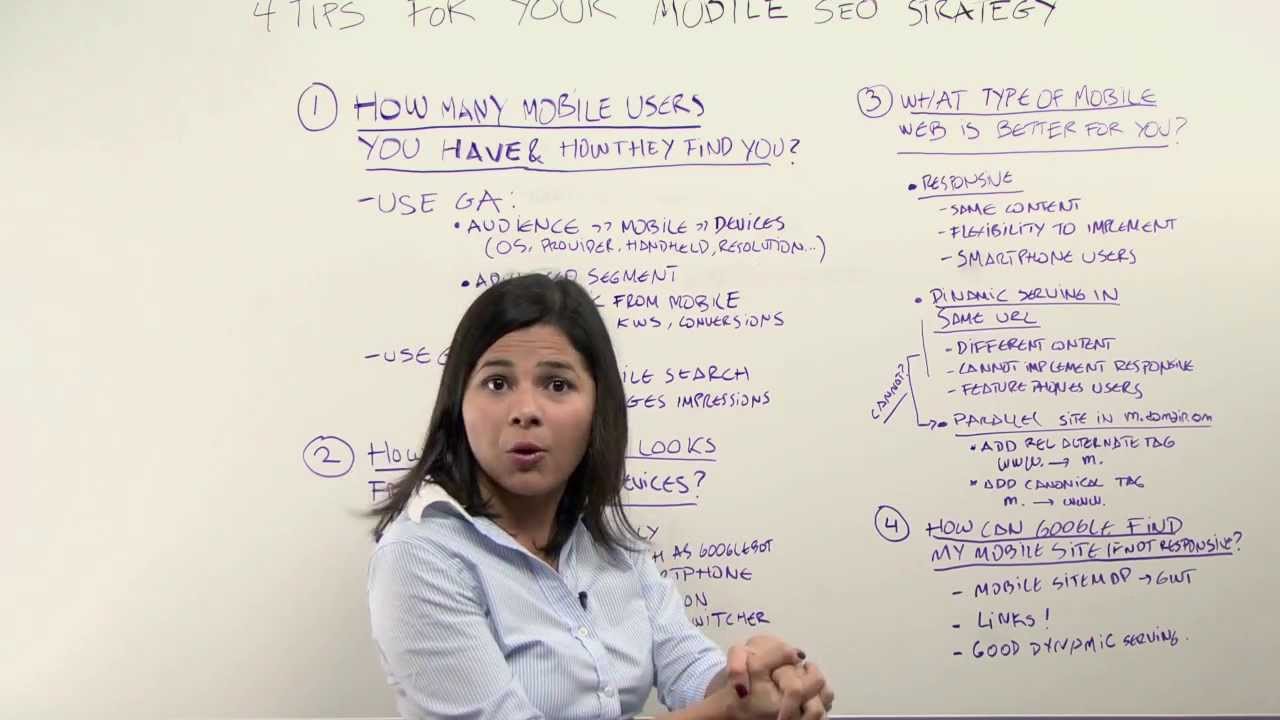 4 Tips For Your Mobile SEO Strategy - Whiteboard Friday Moz