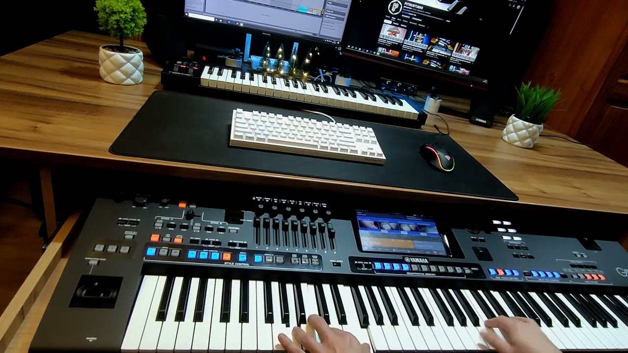 Bałałajka 🎵🔥 YAMAHA GENOS 🎵🔥
