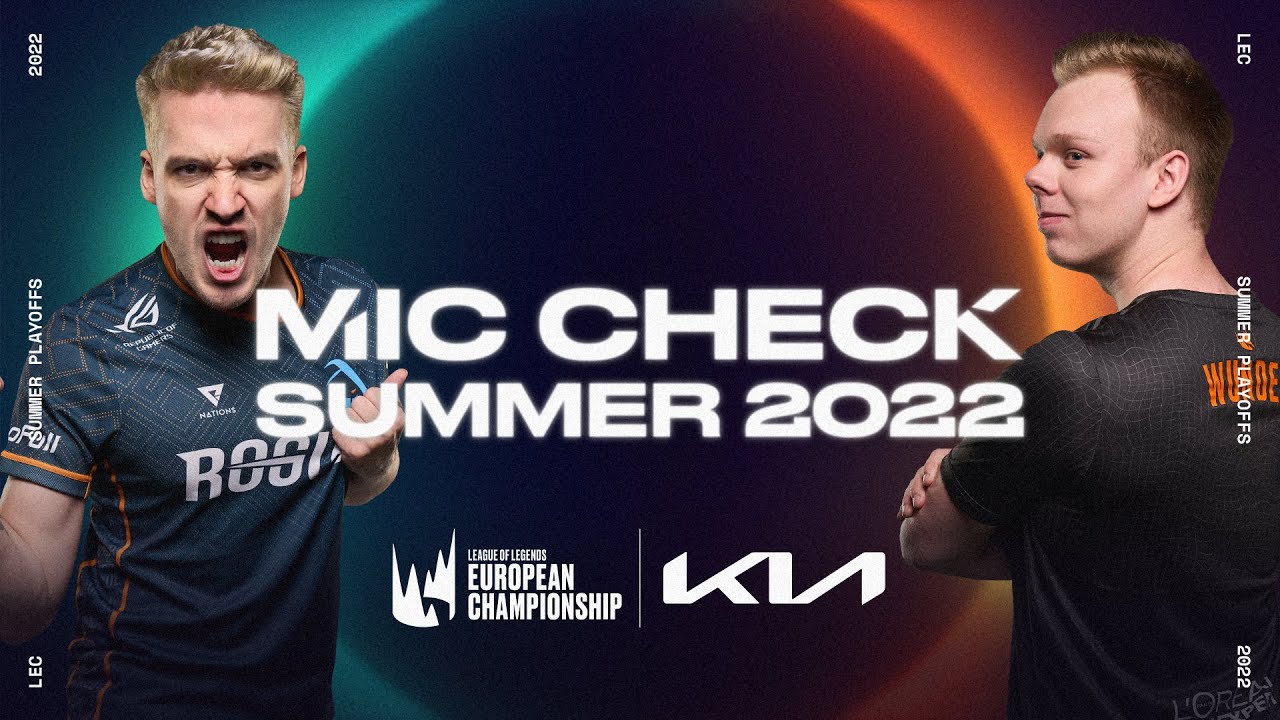 Reverse Sweep Time | Kia Mic Check | 2022 LEC Summer Playoffs Round 1