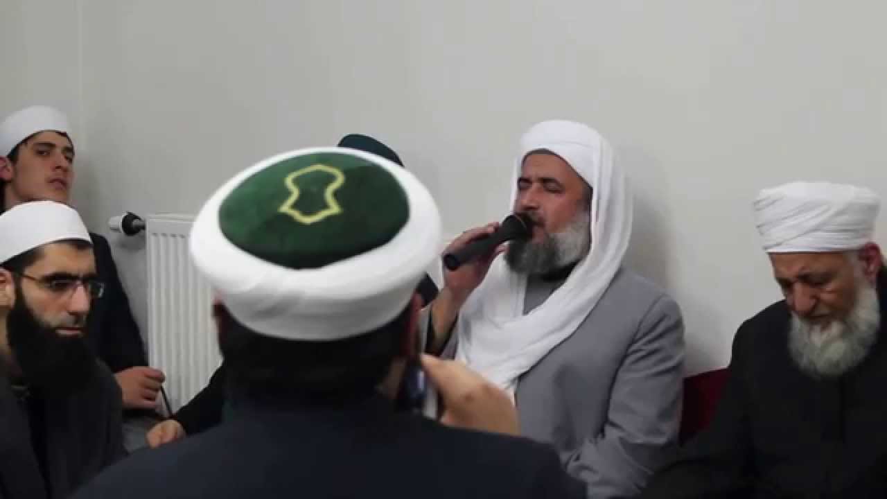 الشيخ محمود الدرة في عقد قران محمد أنس خرفان 16/11/2014 استانبول
