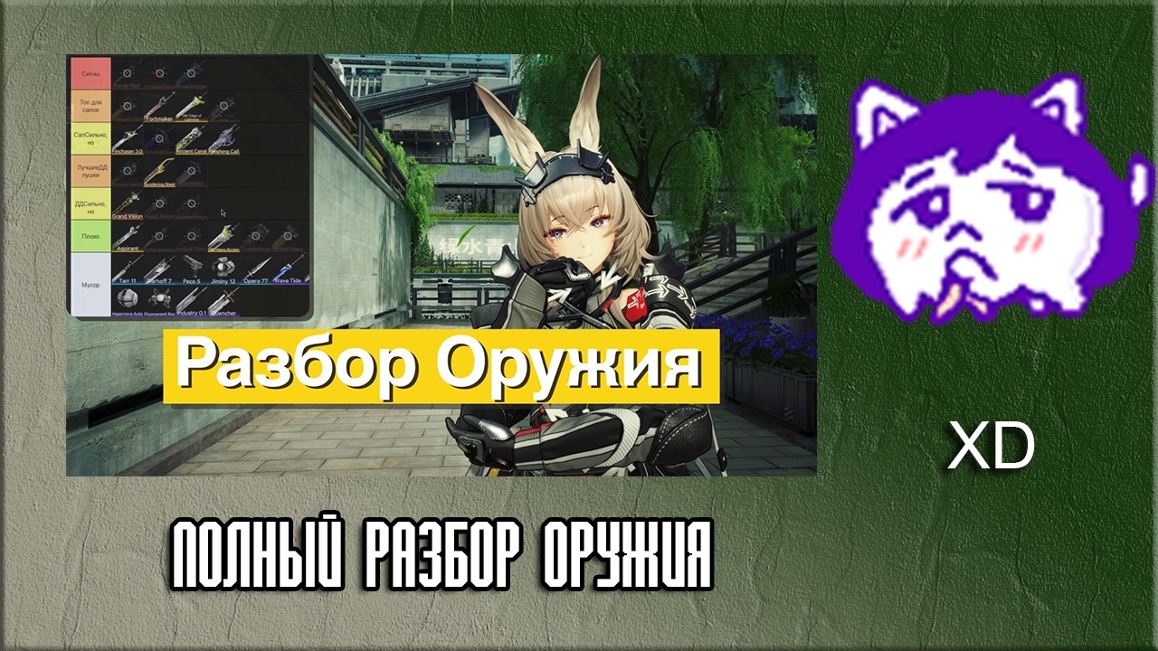 ЮВ СМОТРИТ: Полный разбор оружия | Гайд на всё оружие (часть 1) в Arknights Endfield