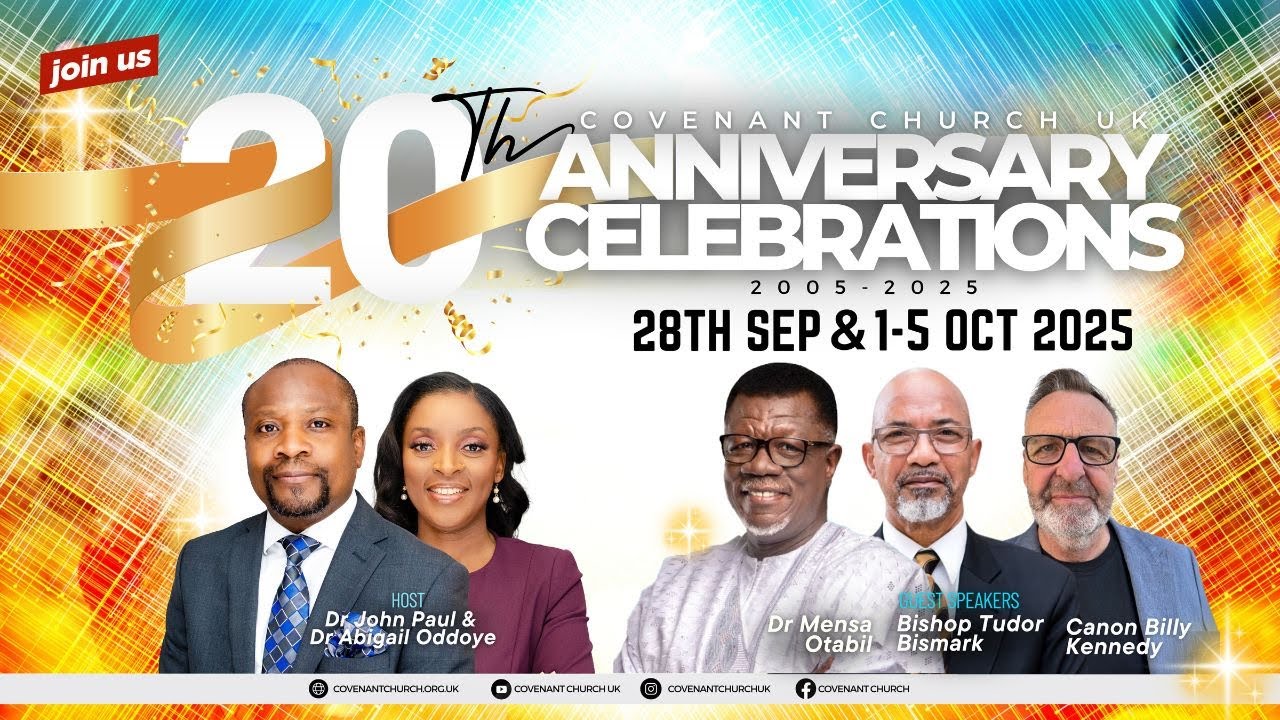 20th Anniversary Celebration Day 3 - Bishop Tudor Bismark & Dr Mensa Otabil - 02.10.2025