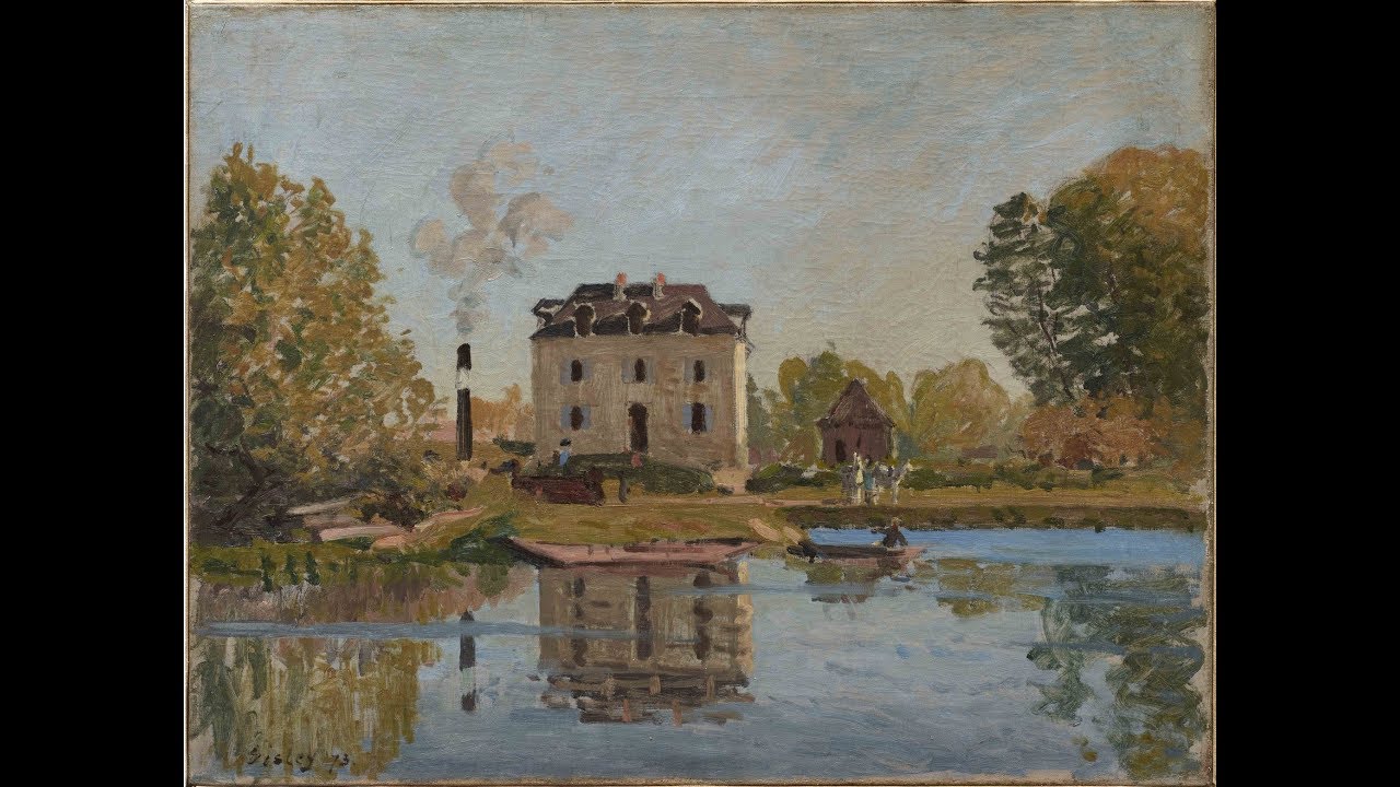 SISLEY, Alfred - Paintings in the Ordrupgaard Museum, Charlottenlund, Copenhagen, Denmark