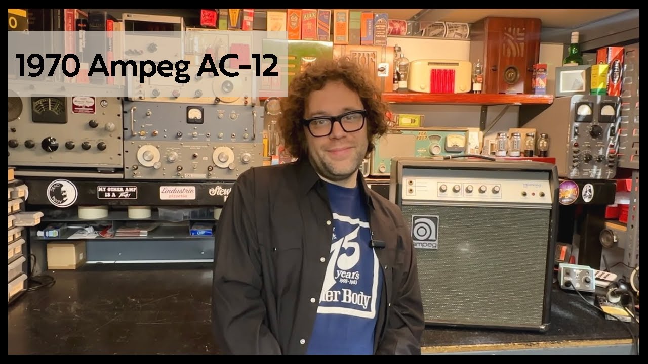 Ampeg AC-12 1970 года! Давайте отремонтируем редкий Ampeg и описание схемы.