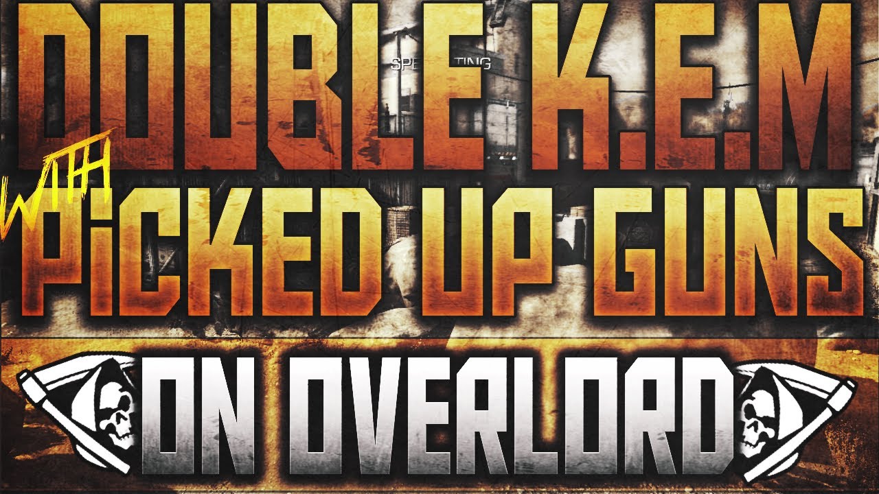 SOLO Double K.E.M Strike With Picked Up Weapons On Overlord!