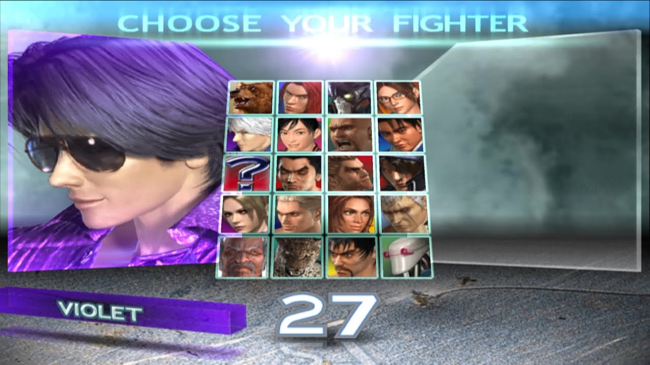 Violet Story Battle (Tekken 4 on PCSX2 Nightly Build)