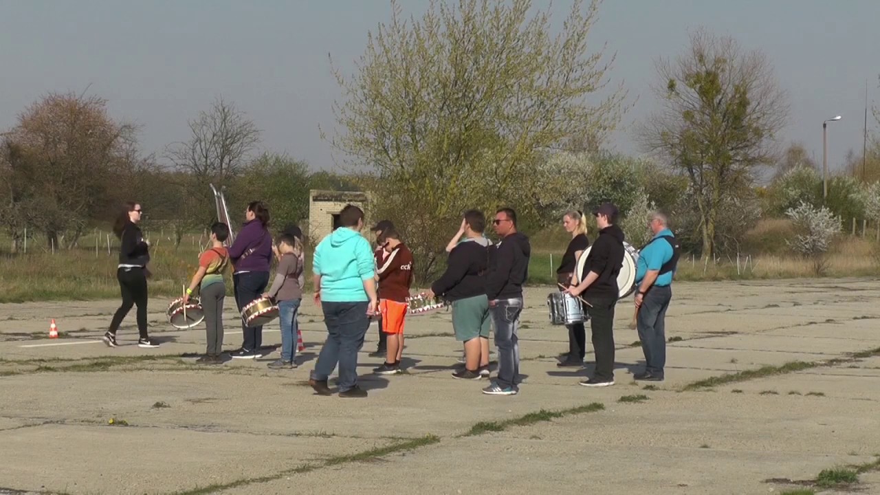 Marschtraining April 2019 - die Erste - Spielmannszug im Ostseekarree e.V.