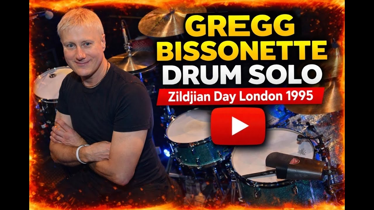 Gregg Bissonette - Drum Solo - Zildjian Day London 1995