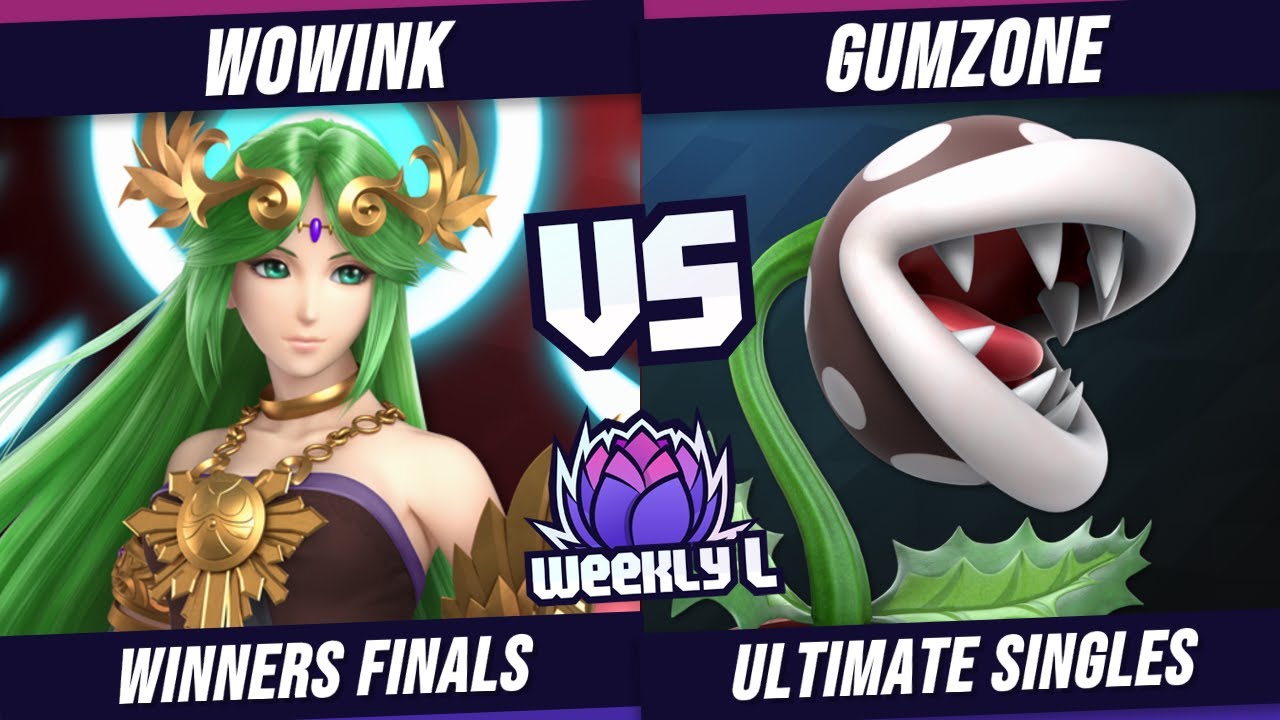 Wowink vs Gumzone  - Winners Final - Weekly L #192 | Palutena vs Piranha Plant
