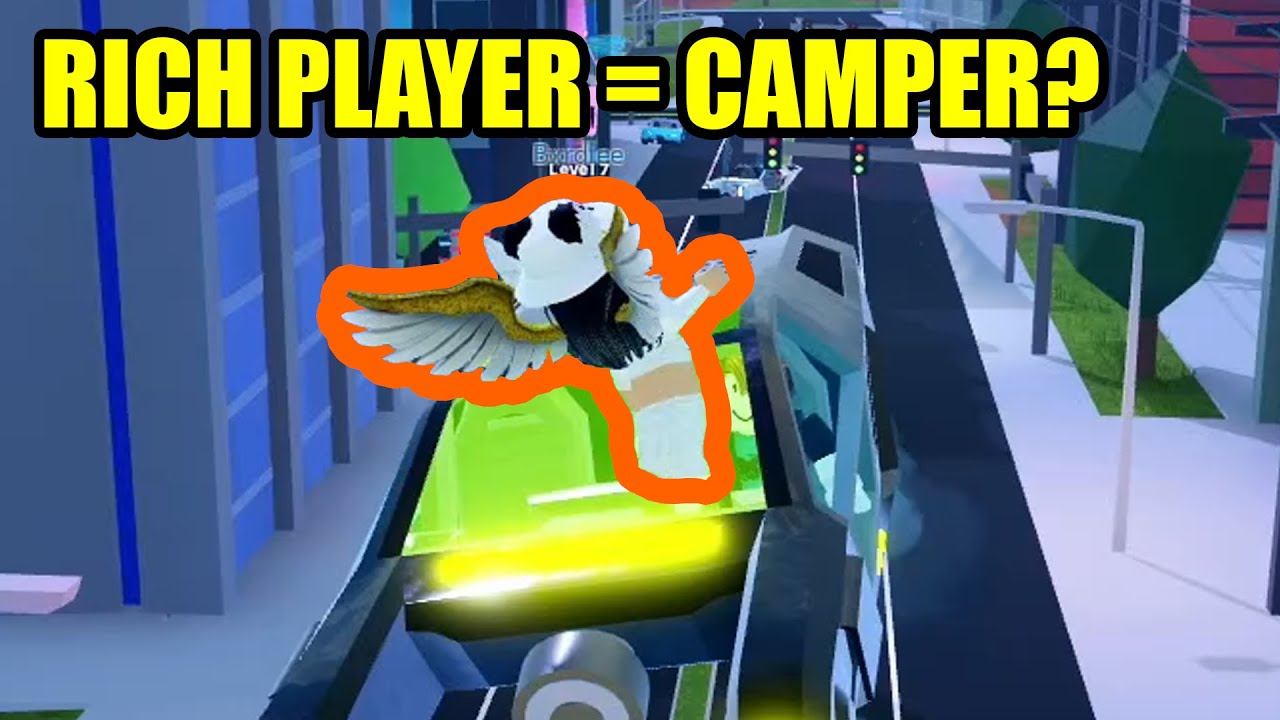 Is this Rich Player a CAMPING COP??? | Roblox Jailbreak