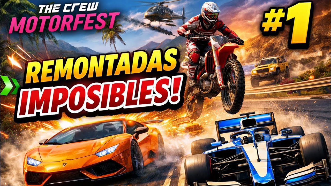 Remontadas imposibles #1😮‍💨-The Crew Motorfest 
