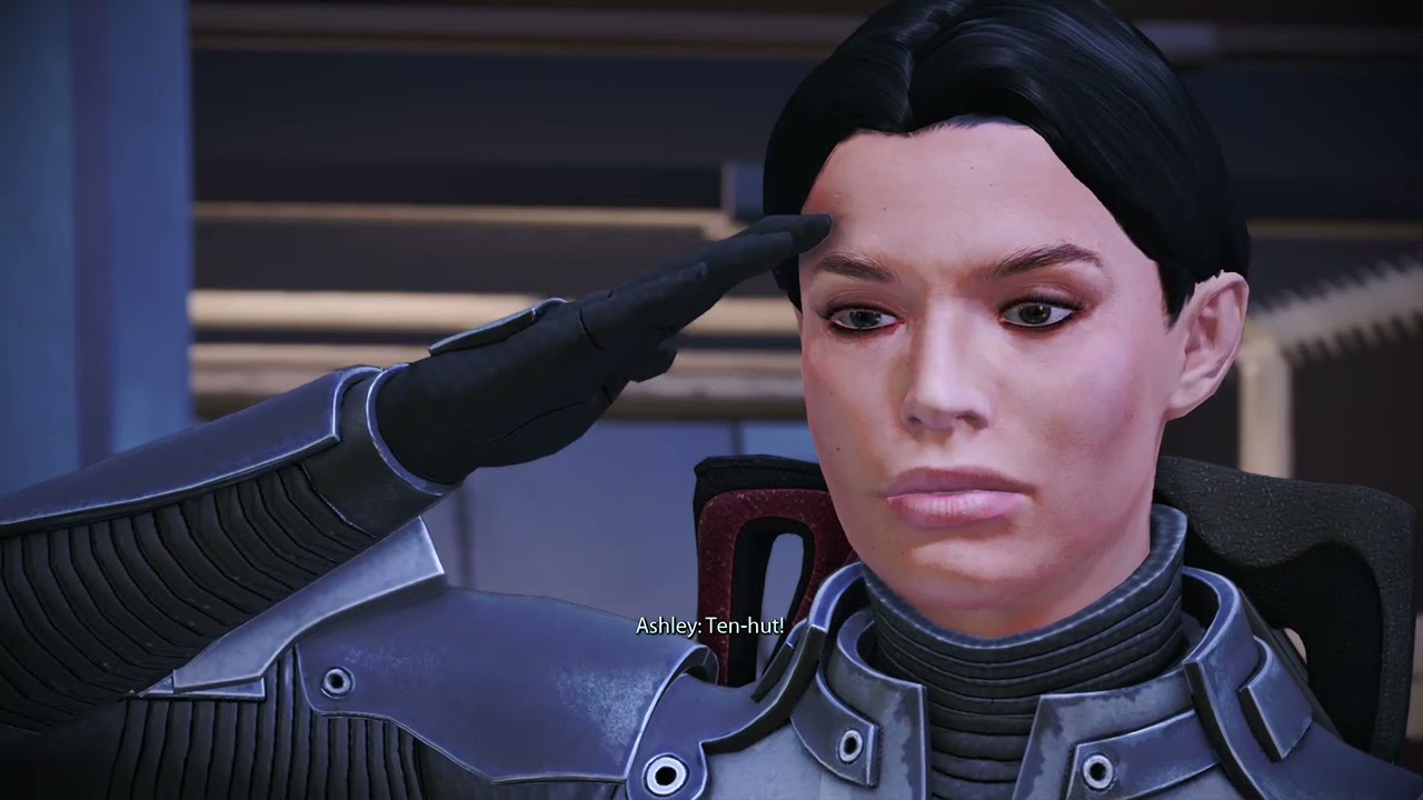 Mass Effect LE: Dealing With Rear Admiral Mikhailovich(All Renegade Dialogue Options)