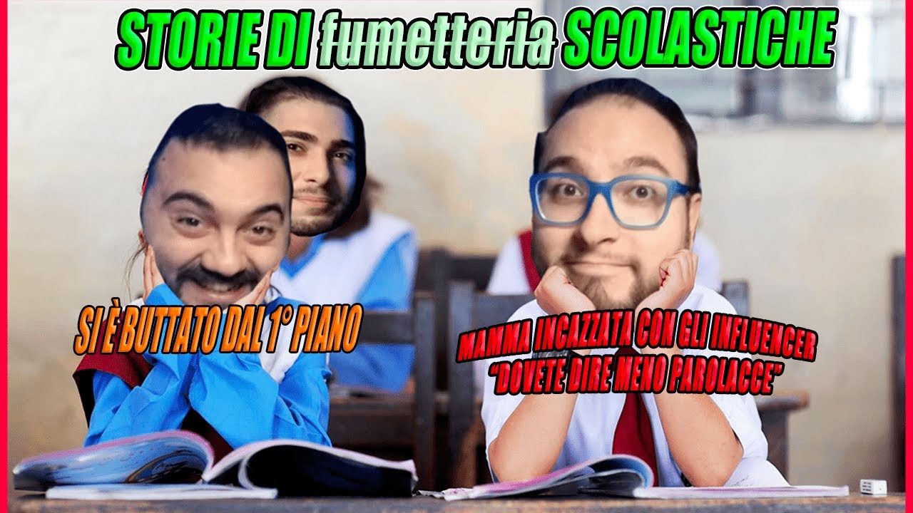STORIE  ̶f̶u̶m̶e̶t̶t̶e̶r̶i̶a̶ SCOLASTICHE, una MAMMA si INCAZZA con CAVERNA
